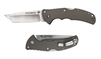 Cold Steel 58PT Code 4 Tanto Point Plain S35VN by Cold Steel